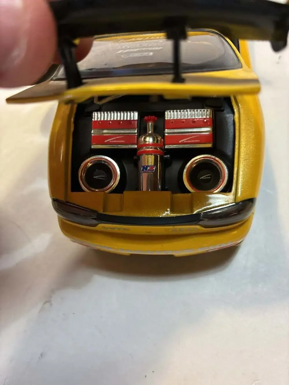 TM 1:64 JDM Yellow FD RX7 RE Amemiya Racing Sports Model Diecast Metal – store,